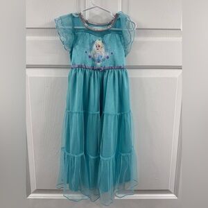 Disney Frozen Silver and Blue Dress